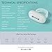 SLEEPON Sleep Monitor, Helps Detect Sleep Abnormalities - Family Sleeping Health Tracker with Heart Rate, Blood Oxygen Saturation, Breathing Tracking and A Real-Time Low Oxygen Alert for iPhone 5 678X
