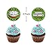 24 Pcs Pixel Miner Crafting Cake Toppers for Games Theme Party,Baby Shower and Happy Birthday Cupcake Decor ,8 Styles