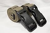 BuckleGear Molle Accessory Straps (Tan)