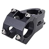 Azarxis 31.8mm Stem 40mm Bike Handlebar Stem Riser Mountain Bike Stem Short Handlebar Stem for Most Bicycle, Road Bike, MTB, BMX, Fixie Gear, Cycling