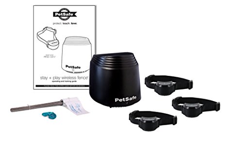 PetSafe Wireless Pet Containment System (3 Dog System – 3/4 Acre)