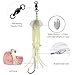Dr.Fish 5 Pack Saltwater Fishing Lure Trolling Squid Offshore Bait Teaser 6