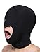 Masks Blindfold Spandex Blindfold Eye Face Open Mouth Hood Head Cover Opening Balaclava Erotic
