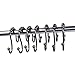 Interfeeling Shower Curtain Rings with Bathroom Double Glide Hooks Oil Rubbed Bronze , Set of 12