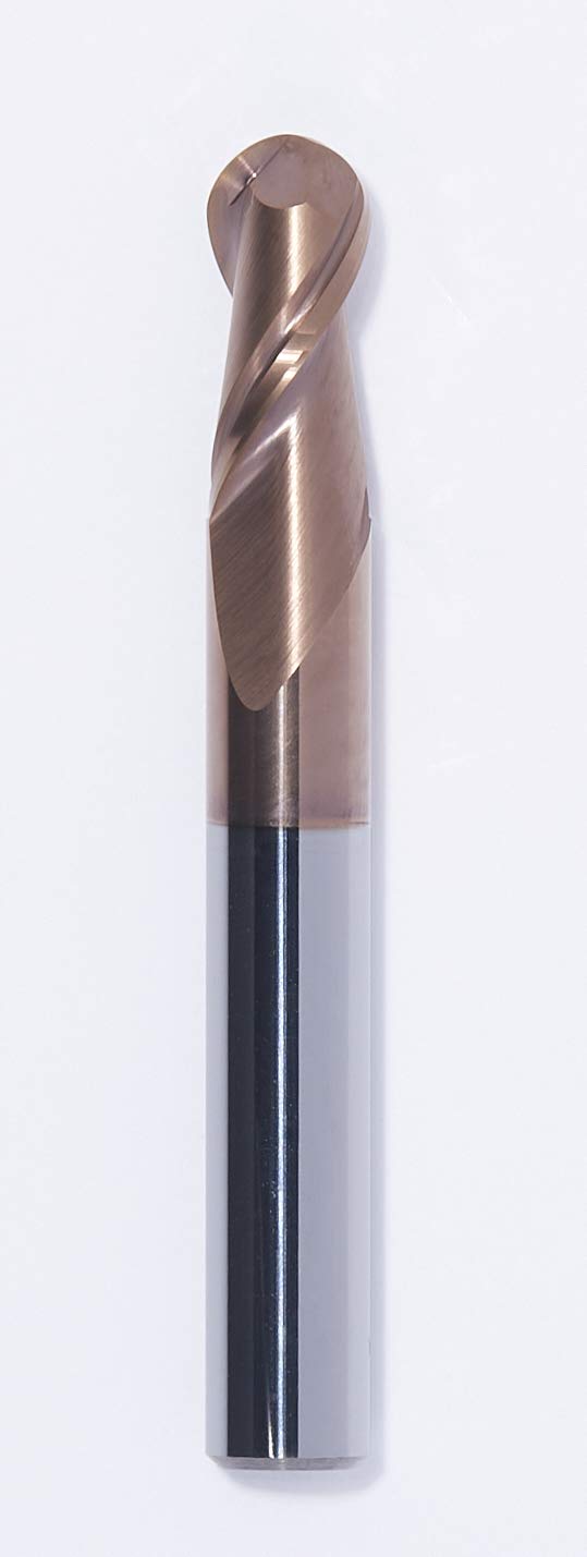 Quickgrind Gladiator Carbide 2 Flute 8mmxR4.00mm Ball Nose End Mill