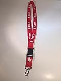 POLO LANYARD RED ID BADGE KEY CHAIN CELL PHONE MP3 PLAYER HOLDER SPORTS NEW