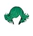 DAZCOS Tatsumaki Short Green Cosplay Costume Wig