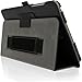 iGadgitz Premium Black PU Leather Folio Case Cover for Samsung Galaxy Tab S 8.4