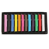 Hair Chalk,Hair Chalk Pens,Temporary Hair Chalk Set, Halloween Christmas party, Temporary Color. Gifts For Girls,12 Bright Colors