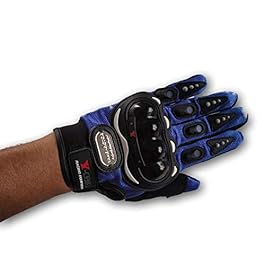 Probiker PROBK03 Full Racing Motorcycle Gloves (Black, Medium)