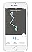 PETKIT 'GO' Bluetooth USB Charging Route and Walk Distance Tracking Activity Monitor Smart Pet Dog Leash w/ User Controlled Light Sensors w/ Inlcuded Leash, One Size, White and Grey