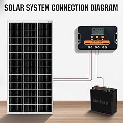 ECO-WORTHY Solar Charge Controller 30A Solar Panel