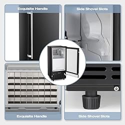 Kismile Built-in Ice Maker Machine, Commercial Lab
