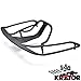 Krator Luggage Rack Black Cargo Travel Rack Compatible with Honda Goldwing GL1800 Models 2001-2016 Luggage Rack Black Cargo Travel Trunk Rack Mount (NP019-B)