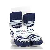 Mocc Ons Zebra Stripe 12-18 Months