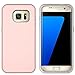 S7 Edge Case, Galaxy S7 Edge Case, MagicSky Slim Corner Protection Shock Absorption Hybrid Dual Layer Armor Defender Protective Case Cover for Samsung Galaxy S7 Edge (Rose Gold)