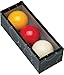 Action BBCAR Carom/Carambole Set - Premium Billiards Balls - Fun Pool Game and Accessories - Regulation Size - 61.5mm