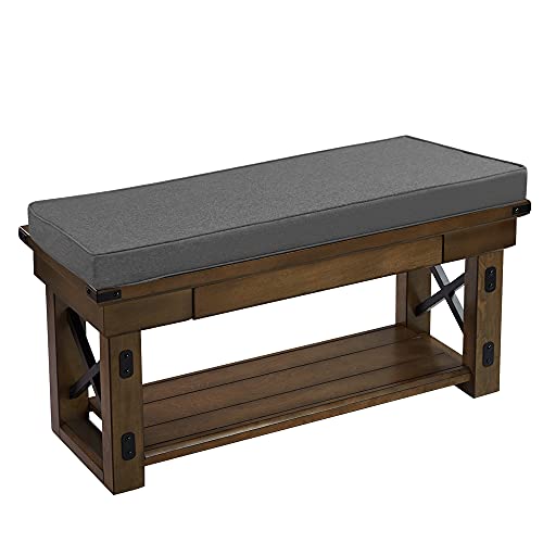 Sweet Home Collection Patio Furniture Cushions Outdoor Bench Loveseat Waterproo…