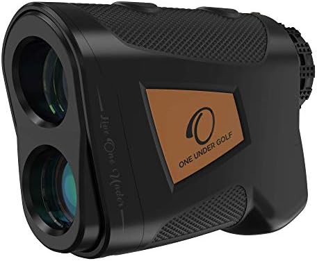 One Under Golf Elite Golf Rangefinder Sleek Design with Built in Magnet Locks on cart Rail, Slope Compensation on/Off, jolt Vibration + Flag Lock Technology, 6X Magnification up to 800yds One Under Golf Elite Golf Rangefinder Sleek Design with Built in Magnet Locks on cart Rail, Slope Compensation on/Off, jolt Vibration + Flag Lock Technology, 6X Magnification up to 800yds