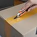 Utility Knife Heavy Duty Box Cutter| Craft 18mm Retractable and Auto Charge - Work Perfect in Everyday Use, TPR Handle, ABS Body and Anti Rust Blade Slot (3 Pack)