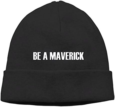 Ghostdeadly Be A Maverick Logan Paul Cable Knit Skull Caps Thick Soft &amp; Warm Winter Beanie Hats For Women &amp; Men Cotton Hat Unisex Cap