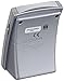Seiko Bedside Alarm Get Up and Glow Clock Silver-Tone Metallic Case