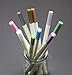 Metallic Marker Pens,Soft Brush Tip Pens,Set of 10 Colors