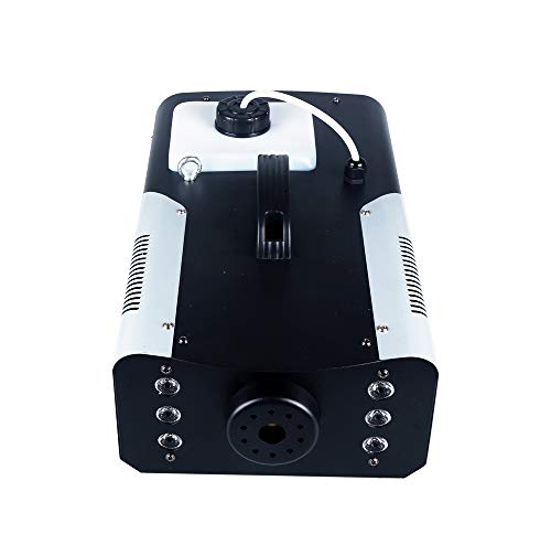 Led Fog Machine,1500w Smoke Machine, With 6x3w 3in1 Led,Wired Control and Remote Control, Use For Disco, Ballroom, KTV, Bar,Club, Party, Wedding