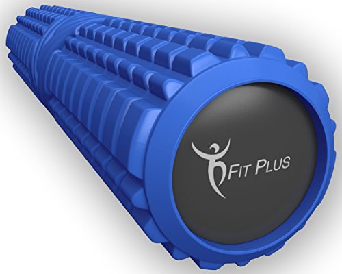 Foam Roller,FitPlus Premium Epe Foam Roller - Extra Firm With 10 Year Warranty Free Online VIDEO AND E-BOOK INSTRUCTION GUIDE High Density Foam Rollers For back,legs (6 x 13)