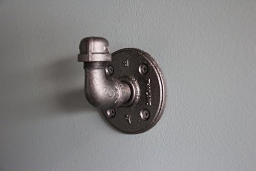 Coat Hook, Wall Mount Coat Hanger, Towel Hanger, Modern Farmhouse Towel Hooks, Indusrial Pipe Hooks, Iron Pipe Towel Hook