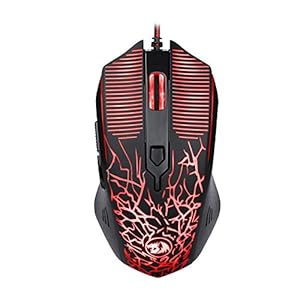 Redragon M608 Wired Gaming Mouse Ergonomic LED Bac