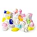 LAEGENDARY Mochi Squishy Toys - Variety of 30 Squishy Package - Mochi Squishy Cat, Panda Squishy, Food Squishies - Mochi Animals Phone Charms - Key Chain Strap Squishys