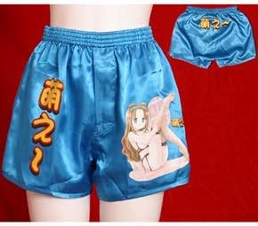 Amazon 萌え画トランクスブルー１ H91bl ノーブランド品 アダルト下着