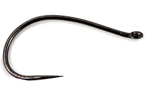 Eupheng 100pcs Plus Best Barbless Competition Fly Fishing Hook Collection, Dry Nymph Strimp&Pupa, Pupa jig Fly Hooks High Carbon Competition Hook