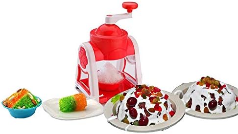 RIGOENT Plastic Manual Ice Gola and Slush Maker Machine (Random Color)