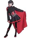 Miccostumes Women's Red Rose Cosplay Costume