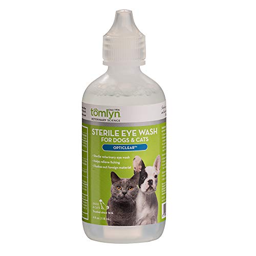 Tomlyn Sterile Eye Wash for Dogs and Cats,  (Opticlear) 4oz - Thumbnail 7