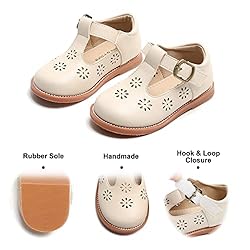 Toddler Little Girl Beige Mary Jane Dress Shoes