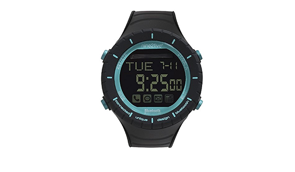 Nine2Five DNZA12NGDG Reloj Unisex Digital, color Negro, 44 mm :  Amazon.com.mx: Ropa, Zapatos y Accesorios