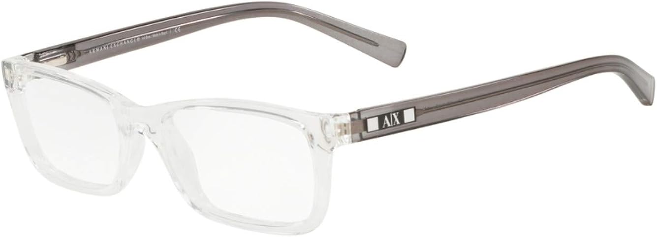 armani exchange glasses clear frames