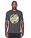 Under Armour Mens Retro Flash Tee Carbon Heather/Taxi LG