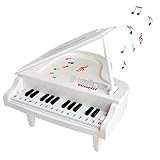 Birthday Gift Electronic 14 Keys Little Educational Piano Music Keyboard Toy Set with Beautiful Light for Children Boys Girls Early Learning