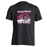 Randy Watson Mens Shirt X-Large Black