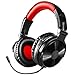 OneOdio Bluetooth Over Ear Headphones, Wired Gaming Stereo Headsets w/Detachable Mic for PS4, Xbox one, PC, Cell Phones, Office, Wireless Headset w/ 30 Hrs Play Time - Studio Wireless(Y80B)