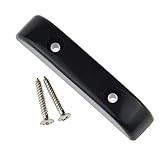 Black Plastic Vintage Style Bass Thumb Rest Finger Thumbrest 65mm Length