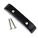 Black Plastic Vintage Style Bass Thumb Rest Finger Thumbrest 65MM Length