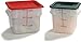CFS 1073102 StorPlus Square Food Storage Box, Container Only, 4 Quart, White (Pack of 6)