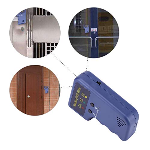 Jadeshay Handheld RFID Reader - 125KHz Handheld RFID Writer/Copier/Reader/Duplicator with 10PCS ID Tags