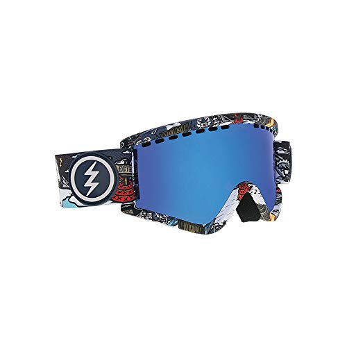 Electric EGV.K Ski Goggles, Curl/Brose/Blue Chrome