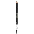 Arches & Halos Precision Brow Shaping Pencil - Double Sided Eyebrow Filler and Spoolie Brush - Creamy Texture for Shaping and Defining With Ease - Vegan, Cruelty Free - Charcoal - 0.070 oz